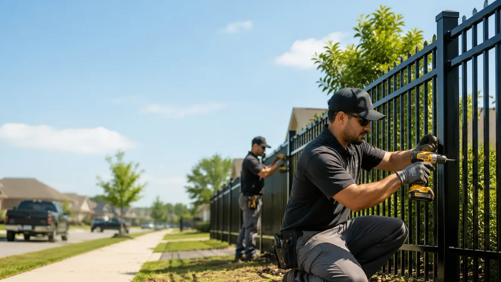 Metal Fence Installation in Bellefontaine, MS